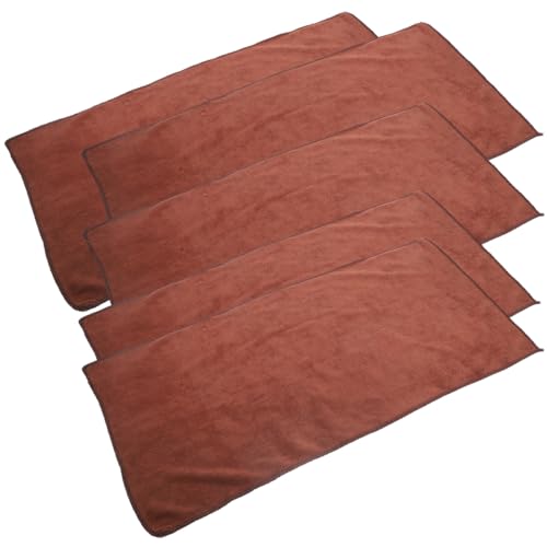 HOMOBABE 5 Stück Teiliges Waschbare Meerschweinchen Decken aus Mikrofaser Wiederverwendbare Haustier Pinkelpads für Kleintiere Farbenfroh und Bequem von HOMOBABE