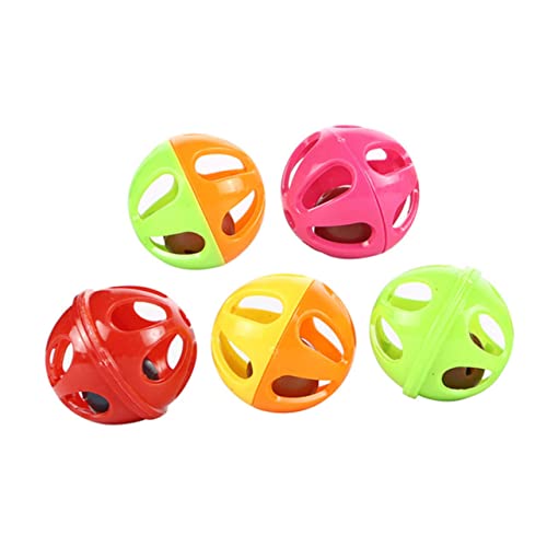 HOMOBABE 50 Stück Pet Glocke Kugel Ball Interaktives Katzenspielzeug Haustier Katze Katzenbälle mit Glöckchen Katzenbedarf Katzenspielzeug süß Kätzchen Bälle Zufällige Farbe HOMOBABE 50 Stück Pet Glocke Kugel Ball Interaktives Katzenspielzeug Haustier Katze Katzenbälle mit Glöckchen Katzenbedarf Katzenspielzeug süß Kätzchen Bälle Zufällige Farbe von HOMOBABE