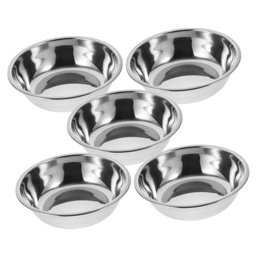 HOMOBABE 5Stücke Hundenapf Teilig Futterschalen für Katzen zu Reinigen und rutschfest für Futter und Wasser Wiederverwendbar Langlebig HOMOBABE 5Stücke Hundenapf Teilig Futterschalen für Katzen zu Reinigen und rutschfest für Futter und Wasser Wiederverwendbar Langlebig von HOMOBABE