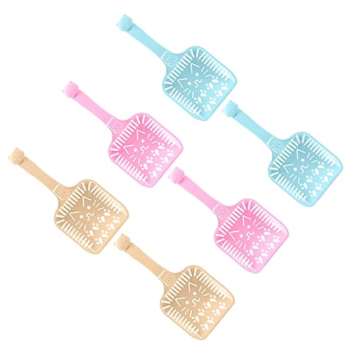 HOMOBABE 6 Stück Schaufel für Katzenstreu hoch Schaufel für Haustierstreu Scoop klein Wurf selbst katzenklo zubehör pet Supplies Haustierhygiene Katzensandschaufel Haustierzubehör Plastik HOMOBABE 6 Stück Schaufel für Katzenstreu hoch Schaufel für Haustierstreu Scoop klein Wurf selbst katzenklo zubehör pet Supplies Haustierhygiene Katzensandschaufel Haustierzubehör Plastik von HOMOBABE