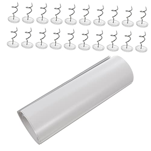 HOMOBABE 6 Stück Teiliges Katzen Kratzschutz Set mit Nägeln Selbstklebende Möbel Schutzfolie für Sofa und Möbel Kratzband für Katzen Effektive Möbelpflege von HOMOBABE