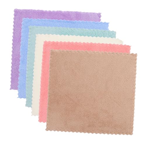 HOMOBABE 6Stücke Meerschweinchen Badetücher aus Fleece Hochsaugfähige Decken für Kleintierkäfige und Hautfreundlich für Pflege von Meerschweinchen und Hamstern von HOMOBABE