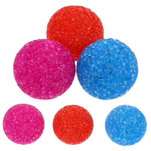 HOMOBABE 6pcs Haustier Kitten Cat Ball Toys Mit Glockenübung Chase Pet Spielen Spielzeug Spielen HOMOBABE 6pcs Haustier Kitten Cat Ball Toys Mit Glockenübung Chase Pet Spielen Spielzeug Spielen von HOMOBABE