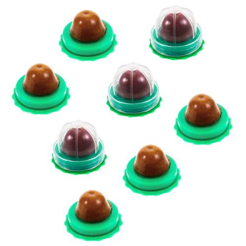 HOMOBABE 8 Stück Katze Süßigkeiten Lecken Lecken Spaß Katzenlutscher Katzenernährung Leckbar Katzenkekse Katzenstreu-erfrischer Futterspender Snackball Für Katzen Green Katzenminze HOMOBABE 8 Stück Katze Süßigkeiten Lecken Lecken Spaß Katzenlutscher Katzenernährung Leckbar Katzenkekse Katzenstreu-erfrischer Futterspender Snackball Für Katzen Green Katzenminze von HOMOBABE