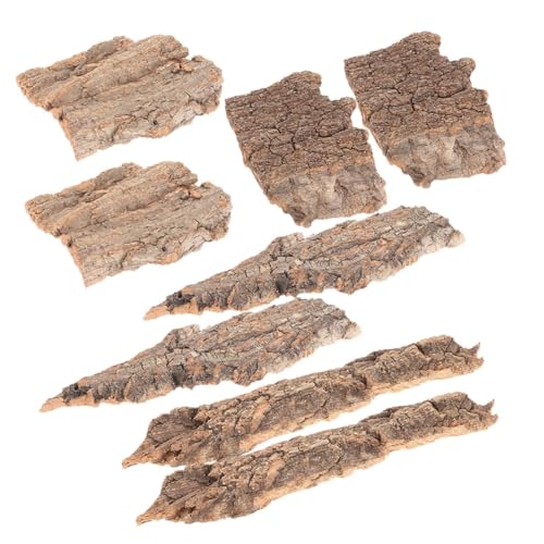 HOMOBABE 8 Stück Rinde klettert auf Baumrinde Reptilien Terrarium Dekoration Eidechsenbecken bellen Aquarium bellt kleines Terrariendekor zarte Aquarienrinde HOMOBABE 8 Stück Rinde klettert auf Baumrinde Reptilien Terrarium Dekoration Eidechsenbecken bellen Aquarium bellt kleines Terrariendekor zarte Aquarienrinde von HOMOBABE