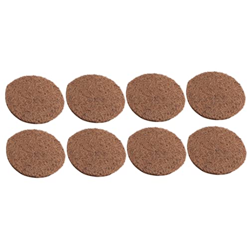 HOMOBABE 8 Stück Tauben-Waste Nest Pads Nistplatz Nistpolster für giteer Safe die Critters Easy putz Haustiermatte Kleintiere Tauben-Ei-Pad braune Haustierunterlage Vogel-Ei-Pad Kokos von HOMOBABE