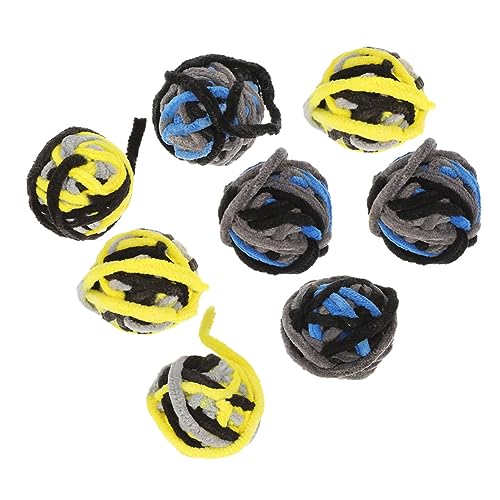 HOMOBABE 8 Stück ausgestopftes Katzenspielzeug Ball Kätzchenspielzeug für Hauskätzchen Kitten kratzspielzeug Kratzbälle für Katze Katzenbälle für Wohnungskatzen Plüsch HOMOBABE 8 Stück ausgestopftes Katzenspielzeug Ball Kätzchenspielzeug für Hauskätzchen Kitten kratzspielzeug Kratzbälle für Katze Katzenbälle für Wohnungskatzen Plüsch von HOMOBABE
