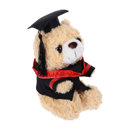 HOMOBABE Abschlussbär Plüschspielzeug Niedlicher Stofftier Bär für Abschlusspartys Einzigartiges für Graduierungen Langlebig Weichem Material HOMOBABE Abschlussbär Plüschspielzeug Niedlicher Stofftier Bär für Abschlusspartys Einzigartiges für Graduierungen Langlebig Weichem Material von HOMOBABE