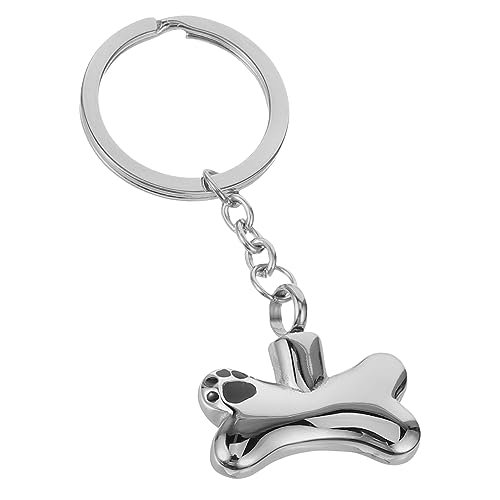HOMOBABE Anhänger mit Hundepfotenabdruck Urnenschmuck für Asche Kleine Hundeurnen für Asche Tierurnen für Hundeasche Denkmal Form Erinnerungsstück Urnen-Schlüsselanhänger Silber HOMOBABE Anhänger mit Hundepfotenabdruck Urnenschmuck für Asche Kleine Hundeurnen für Asche Tierurnen für Hundeasche Denkmal Form Erinnerungsstück Urnen-Schlüsselanhänger Silber von HOMOBABE