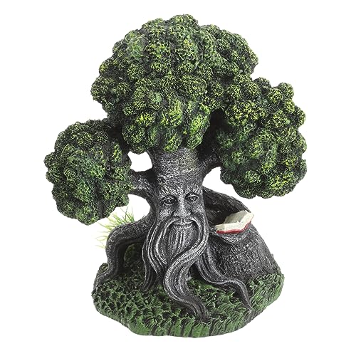 HOMOBABE Aquarium Landschaftsbau Baumnetz Fisch Aquarium Pflanzen Pflanze Aquarium Wassertanks Randloses Aquarium Landschaftsbaum Aquarium Pflanzen Aquarium Baum Ornament Höhle Teich von HOMOBABE