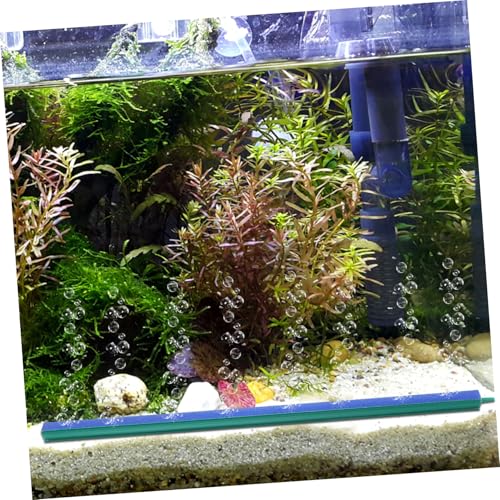 HOMOBABE Aquarium Luftstein mit Kunststoffsockel Hocheffizienter Diffusor für Bessere Wasserzirkulation Sicherer Luftausströmer Dekorativer Sprudelstein für Kleine Aquarien und Fischbecken von HOMOBABE