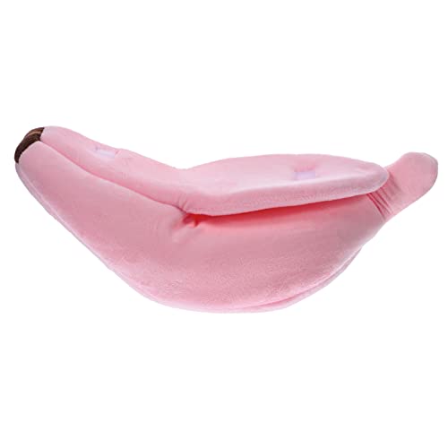 HOMOBABE Banane Haustierbett pet Bed haustierfeldbett Haustierkomfort hundehölenbett katzenliege Hundebett Hamsterbettwäsche tragen warmes Haustier Bequeme Betten PP Baumwolle Rosa HOMOBABE Banane Haustierbett pet Bed haustierfeldbett Haustierkomfort hundehölenbett katzenliege Hundebett Hamsterbettwäsche tragen warmes Haustier Bequeme Betten PP Baumwolle Rosa von HOMOBABE