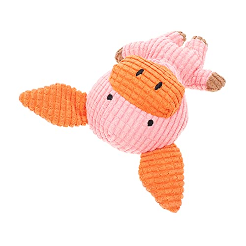HOMOBABE Beißspielzeug Hundeplüschspielzeug Haustier Hund kaut Welpe für Interactive Dog Toys interaktives knete cat Toy Hundespielzeug entzückendes Hundeplüschtier Rosa von HOMOBABE