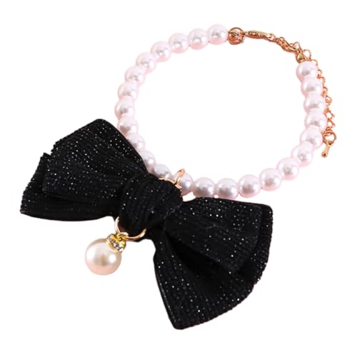 HOMOBABE Bogenkragen zierliche Perlenkette Stichworte Name Halsketten Bögen Hundezubehör entzückendes Welpenhalsband verschleißfestes Katzenhalsband Katzenbedarf Polyester HOMOBABE Bogenkragen zierliche Perlenkette Stichworte Name Halsketten Bögen Hundezubehör entzückendes Welpenhalsband verschleißfestes Katzenhalsband Katzenbedarf Polyester von HOMOBABE