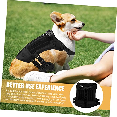 HOMOBABE Deutsche Schäferhund Weste aus Strapazierfähigem Oxford Bequemer Widerstandsfähiger Hundegurt für Training und Joggen von HOMOBABE