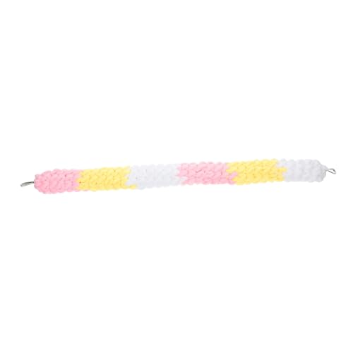 HOMOBABE Eichhörnchen-Kletterseilspielzeug katzenspielzeug Mäusespielzeug für Katzen Katzenwurmspielzeug Hamsterzubehör Hamsterbereicherung Heu für Kaninchen Crinkle Cat Toy Baumwolle von HOMOBABE