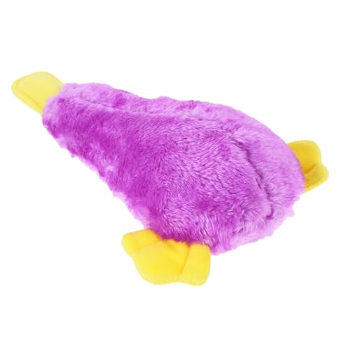 HOMOBABE Plüschspielzeug Für Kleine Hunde Quietschendes Kauspielzeug Entenform Strapazierfähig Und Leicht Zum Spielen Und Trainieren Für Glückliche Haustiere HOMOBABE Plüschspielzeug Für Kleine Hunde Quietschendes Kauspielzeug Entenform Strapazierfähig Und Leicht Zum Spielen Und Trainieren Für Glückliche Haustiere von HOMOBABE