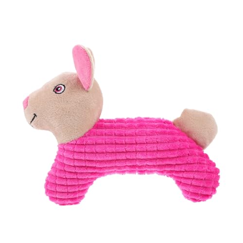 HOMOBABE Für Hund Plüsch Backenzahn Kauen Quietschend Klein Interaktiv Haustierbedarf Cord Rosy HOMOBABE Für Hund Plüsch Backenzahn Kauen Quietschend Klein Interaktiv Haustierbedarf Cord Rosy von HOMOBABE