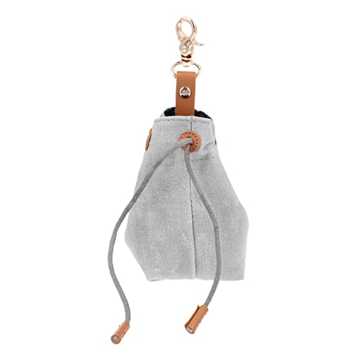 HOMOBABE Futterautomat Für Haustiere Tasche Für Tierfutter Verschleißfester Leckerchenhalter Snackbeutel Für Die Reise Tragbare Leckerlitasche Tasche Für Tiernahrung Klein Segeltuch Grey HOMOBABE Futterautomat Für Haustiere Tasche Für Tierfutter Verschleißfester Leckerchenhalter Snackbeutel Für Die Reise Tragbare Leckerlitasche Tasche Für Tiernahrung Klein Segeltuch Grey von HOMOBABE