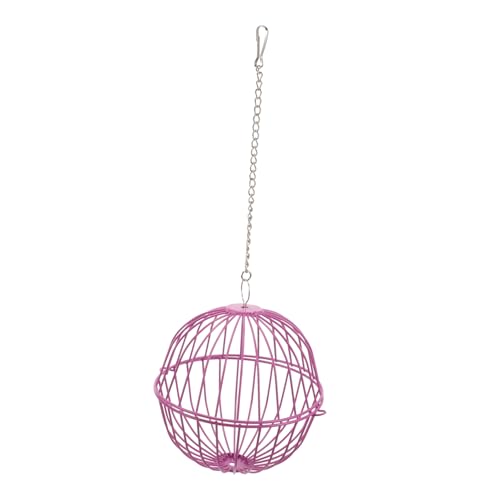 HOMOBABE Futterkäfig Für Kaninchen Rosa Heufütterung Meerschweinchen Häschen-Feeder Hängend Haustier Hasenständer Futterspender Gestell Hasenspender Feederbälle Hasenfutter Eisendraht HOMOBABE Futterkäfig Für Kaninchen Rosa Heufütterung Meerschweinchen Häschen-Feeder Hängend Haustier Hasenständer Futterspender Gestell Hasenspender Feederbälle Hasenfutter Eisendraht von HOMOBABE