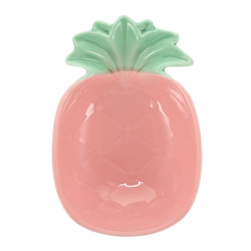 HOMOBABE Futternapf Für Haustiere Haustierwassertrinkhalter Hundenapf Futternapf Für Haustierfutter Langlebige Hundeschale Futterautomat Für Haustiere Keramik Rosa von HOMOBABE