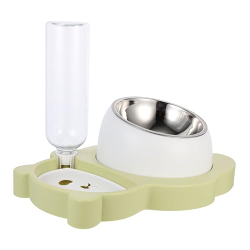 HOMOBABE Futternapf Für Haustiere Schüsseln Wasserdicht Katzennapf Einstellbar Essen Auto Multi Drinnen Erzogen Fütterung Futterspender Schnurrbart Katzenfutter Green Rostfreier Stahl HOMOBABE Futternapf Für Haustiere Schüsseln Wasserdicht Katzennapf Einstellbar Essen Auto Multi Drinnen Erzogen Fütterung Futterspender Schnurrbart Katzenfutter Green Rostfreier Stahl von HOMOBABE