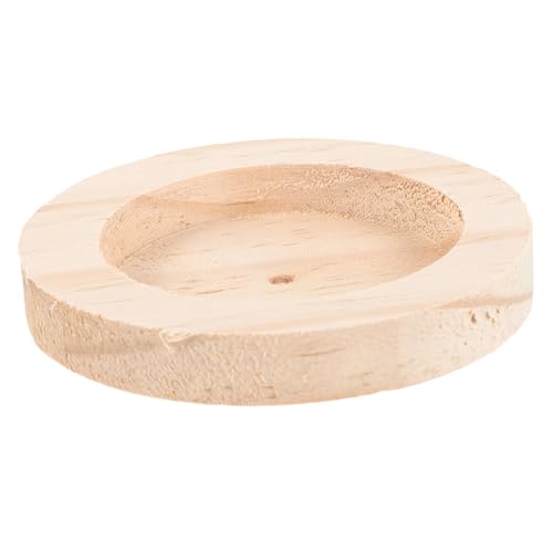 HOMOBABE Hamster Futternapf aus Holz Tragenresistente Chinchilla Schüssel für Kleine Nagetiere Kompakte Fütterungsschüssel für Hamster HOMOBABE Hamster Futternapf aus Holz Tragenresistente Chinchilla Schüssel für Kleine Nagetiere Kompakte Fütterungsschüssel für Hamster von HOMOBABE