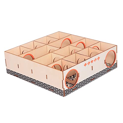 HOMOBABE Hamster- Hamster hamsterspielzeug Nager-Labyrinth Hamstersport Hamsterkammer Futterspender Puzzlematte Holz Labyrinth Hamsterholzlabyrinth hölzern HOMOBABE Hamster- Hamster hamsterspielzeug Nager-Labyrinth Hamstersport Hamsterkammer Futterspender Puzzlematte Holz Labyrinth Hamsterholzlabyrinth hölzern von HOMOBABE