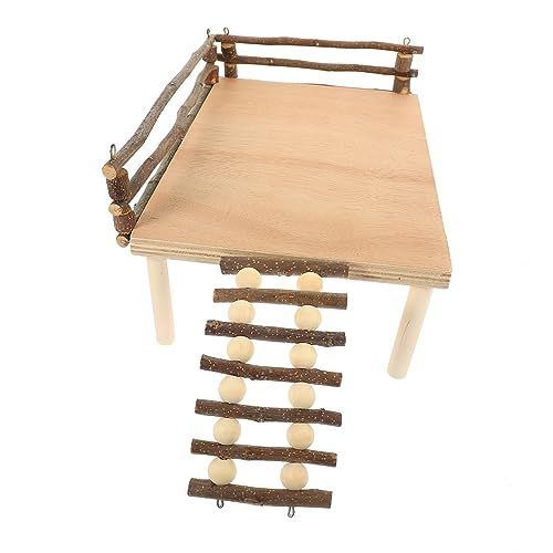 HOMOBABE Hamster aus Holz für Hamsterkäfige Kletterspielzeug für Kleintiere Fördert Aktivität und Spielspaß HOMOBABE Hamster aus Holz für Hamsterkäfige Kletterspielzeug für Kleintiere Fördert Aktivität und Spielspaß von HOMOBABE