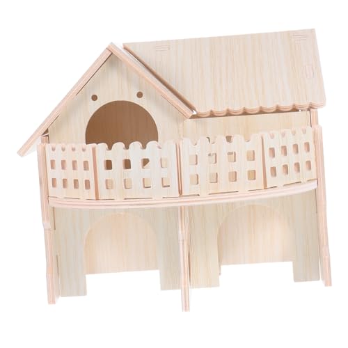 HOMOBABE Hamsterhütte Hamsterkäfig Hamsterhaus Hamster Erkundungsspielzeug Mehrkammer Hamsterversteck Hamstervilla Hamsterunterschlupf Hüttenspielzeug Kleines HOMOBABE Hamsterhütte Hamsterkäfig Hamsterhaus Hamster Erkundungsspielzeug Mehrkammer Hamsterversteck Hamstervilla Hamsterunterschlupf Hüttenspielzeug Kleines von HOMOBABE