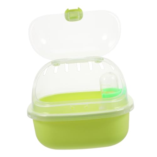 HOMOBABE Hamsterkäfig Mäusekäfig Tragbarer Hamster-reisekäfig Tragbarer Hamster-reisetransporter Hamster-tragekäfig Meerschweinchen Träger Rattenträger Light Green HOMOBABE Hamsterkäfig Mäusekäfig Tragbarer Hamster-reisekäfig Tragbarer Hamster-reisetransporter Hamster-tragekäfig Meerschweinchen Träger Rattenträger Light Green von HOMOBABE