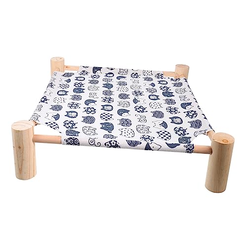 HOMOBABE Haustier Campingbett Beruhigendes Katzenbett Waschbares Katzenbett Erhöhtes Katzenbett Haustierbett Katzen Haustiere Erhöhtes Welpenbett Für Den Innenbereich Hängematte HOMOBABE Haustier Campingbett Beruhigendes Katzenbett Waschbares Katzenbett Erhöhtes Katzenbett Haustierbett Katzen Haustiere Erhöhtes Welpenbett Für Den Innenbereich Hängematte von HOMOBABE