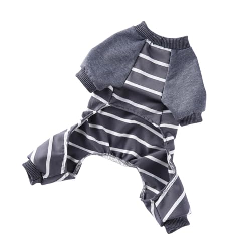 HOMOBABE Haustier-Pyjama Hunde-Outfit Zubehör UPS Bett Party hundegeschenk dekorativer Hundepyjama Warmer hundepyjama bequemer hundepyjama Hundekleidung Welpenversorgung Polyester Grey HOMOBABE Haustier-Pyjama Hunde-Outfit Zubehör UPS Bett Party hundegeschenk dekorativer Hundepyjama Warmer hundepyjama bequemer hundepyjama Hundekleidung Welpenversorgung Polyester Grey von HOMOBABE