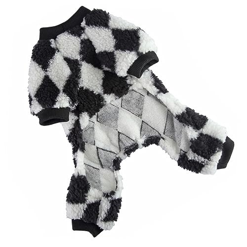 HOMOBABE Haustier-Pyjama hundemantel Dog Raincoat hundebekleidung hundeausstattung hundeschlafanzüge Zwinger verschleißfeste Welpenkleidung Hundekleidung für den Haushalt Flanell HOMOBABE Haustier-Pyjama hundemantel Dog Raincoat hundebekleidung hundeausstattung hundeschlafanzüge Zwinger verschleißfeste Welpenkleidung Hundekleidung für den Haushalt Flanell von HOMOBABE