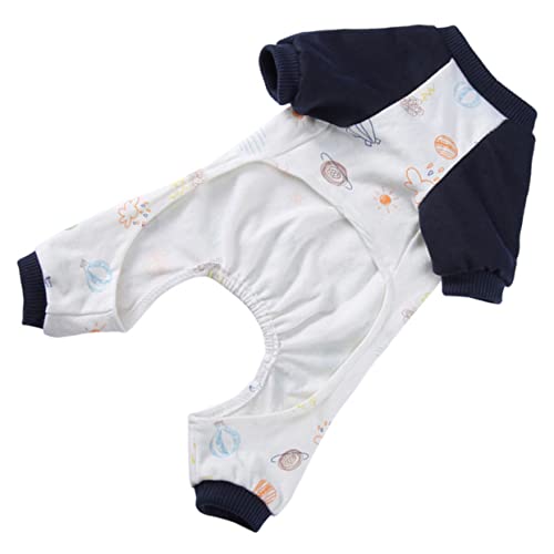 HOMOBABE Haustier Schlafanzug Hundemantel Hundespielzeug Hundenapf Welpenkostüm Hunde PIPI Pad Haustierspielzeug Hundenachtwäsche Hunderassen Hunde Hoodies Welpen Outdoor von HOMOBABE