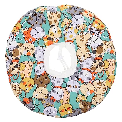 HOMOBABE Haustierhalsband Katzenkegel Leoparden Halsband Katzenhalsband Hundekegel Katzenanhänger Zubehör Hals Kleine Fellpflege Bequemes Haustier Schutzhalsband Haustier von HOMOBABE