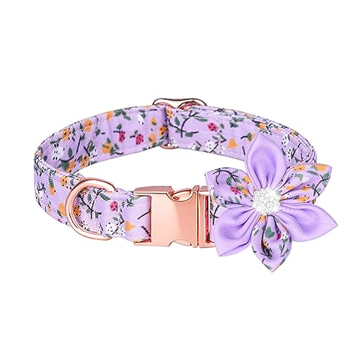 HOMOBABE Haustierhalsband ausendeko Weihnachten weihnachtsek Kätzchen Halskette pet Supplies hundehalsband Blumen Welpe Blumen- dekoratives Haustierhalsdekor Katze Krawatte Reine Baumwolle von HOMOBABE