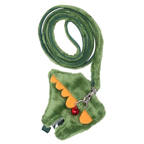 HOMOBABE Haustierleine pet Supplies hundegurt Frettchen-Wanderseil Hamstergeschirr und Leine rückengurt rückenbandage Leine-Kit für kleine Haustiere Geschirr für kleine Haustiere Vlies von HOMOBABE