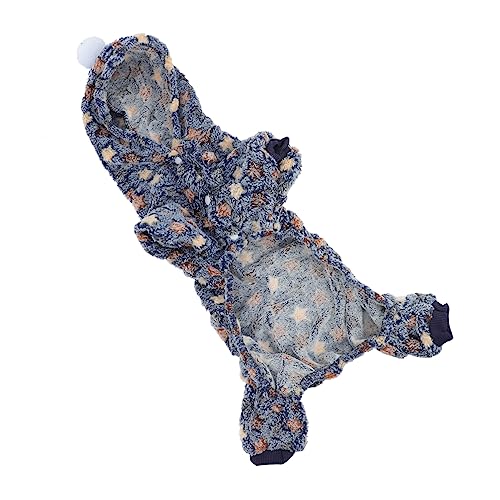 HOMOBABE Haustierplüschkleidung groß klein Hundekostüme Outfits Haustiere Kleidung für welpen Hund warme Hoodie-Kleidung Herbst Winter Hundebekleidung Flanell Navy HOMOBABE Haustierplüschkleidung groß klein Hundekostüme Outfits Haustiere Kleidung für welpen Hund warme Hoodie-Kleidung Herbst Winter Hundebekleidung Flanell Navy von HOMOBABE