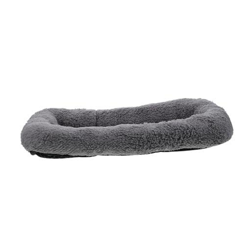 HOMOBABE Heimtierbedarf Haustier gemütlich Hund schlafmatte Plüsch drinnen pet Bed petbett dogbed cat Blanket Katzen Decken Hundekissen Bequeme Stoffmatte Ruhekissen bequemes Hundenest Grey von HOMOBABE