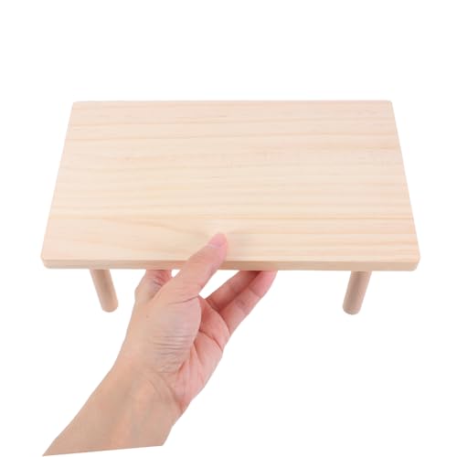 HOMOBABE Hamster Spielplattform Aus Holz Kletterspielzeug Für Hamster Zum Spielen Klettern Und Entspannen Im Käfig Fördert Bewegung Und Koordination HOMOBABE Hamster Spielplattform Aus Holz Kletterspielzeug Für Hamster Zum Spielen Klettern Und Entspannen Im Käfig Fördert Bewegung Und Koordination von HOMOBABE
