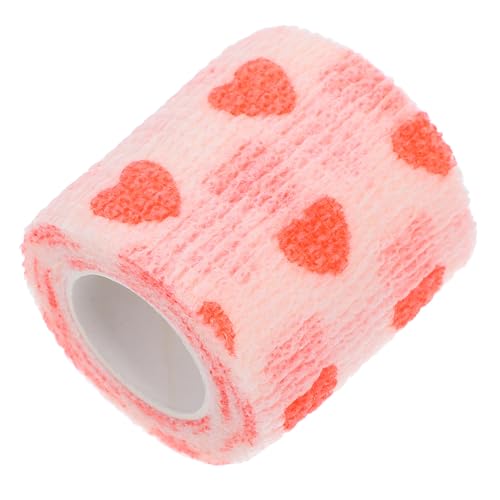 HOMOBABE Hund Antidirty Tape Pfotenbandagen Für Hunde Tierarzt Haustier Für Hunde Verletzt Hunde-mullwickel Für Wunden Selbstklebende Bandage Körperpflege Hundepfotenverband Vlies Rot HOMOBABE Hund Antidirty Tape Pfotenbandagen Für Hunde Tierarzt Haustier Für Hunde Verletzt Hunde-mullwickel Für Wunden Selbstklebende Bandage Körperpflege Hundepfotenverband Vlies Rot von HOMOBABE