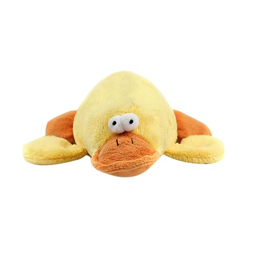 HOMOBABE Hund Dauerhaft Kuscheltier Quietschend Kauen Lustig Plüsch Ausgestopft Welpe Beissen Knuddelig Haustier Yellow HOMOBABE Hund Dauerhaft Kuscheltier Quietschend Kauen Lustig Plüsch Ausgestopft Welpe Beissen Knuddelig Haustier Yellow von HOMOBABE