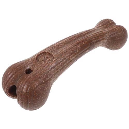 HOMOBABE Hund Zahnen Beißstäbchen für Welpen Interactive Dog Toys kauspielzeug welpe Dog chew Toy Schleifspielzeug für Welpen Kleines Welpenspielzeug pp Light Brown von HOMOBABE