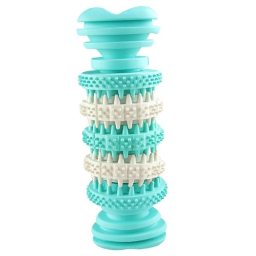 HOMOBABE Hund zähne reinigen kauen zahnende Welpen Hundeaktivitätsspielzeug Kauer Interactive Dog Toys Dog chew Toy Hundespielzeug für große Hunde Welpenspielzeug Gummi Sky-Blue HOMOBABE Hund zähne reinigen kauen zahnende Welpen Hundeaktivitätsspielzeug Kauer Interactive Dog Toys Dog chew Toy Hundespielzeug für große Hunde Welpenspielzeug Gummi Sky-Blue von HOMOBABE