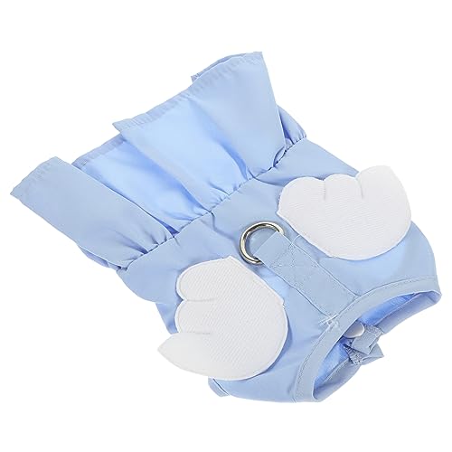 HOMOBABE Hunde Dackel Kostüm Süßes Katzen Outfit Haustier Chihuahua Kleidung Kätzchen Welpen Windeln Bekleidung Dekorationen Baumwolle Polyester Himmelblau HOMOBABE Hunde Dackel Kostüm Süßes Katzen Outfit Haustier Chihuahua Kleidung Kätzchen Welpen Windeln Bekleidung Dekorationen Baumwolle Polyester Himmelblau von HOMOBABE
