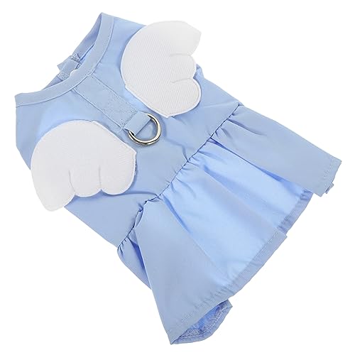 HOMOBABE Hundekleidung Mädchen Outfits Dekorative Haustierweste Welpenhemd Hundebekleidung Katzendekorationen Bühnenhundekostüm Halloween Haustierkostüme Hunderock Haustiere Rassen Hunde von HOMOBABE