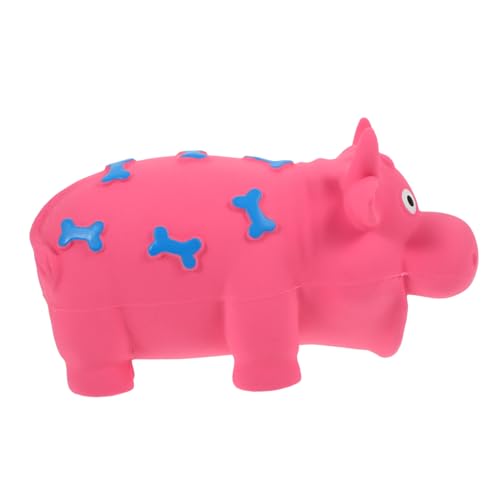 HOMOBABE Hundeknochen Groß Welpe Hundespielzeug Kuh Zahnen Haustier Plüsch Interaktiver Hund Dekoratives Beißspielzeug Lustiges Kauspielzeug Rosy Emulsion HOMOBABE Hundeknochen Groß Welpe Hundespielzeug Kuh Zahnen Haustier Plüsch Interaktiver Hund Dekoratives Beißspielzeug Lustiges Kauspielzeug Rosy Emulsion von HOMOBABE