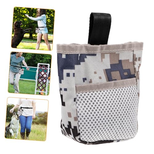HOMOBABE Hundeleckerlitasche für Unterwegs Gürteltasche aus Oxford zur Aufbewahrung von Snacks Hundetraining und mit Praktischer Hüftbefestigung und Großzügigem von HOMOBABE