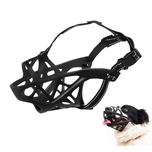 HOMOBABE Hundemaulkorb aus TPR Verstellbarer Maulkorb für Hunde Bequem und Atmungsaktiv Schutz vor von HOMOBABE Hundemaulkorb aus TPR Verstellbarer Maulkorb für Hunde Bequem und Atmungsaktiv Schutz vor von von HOMOBABE